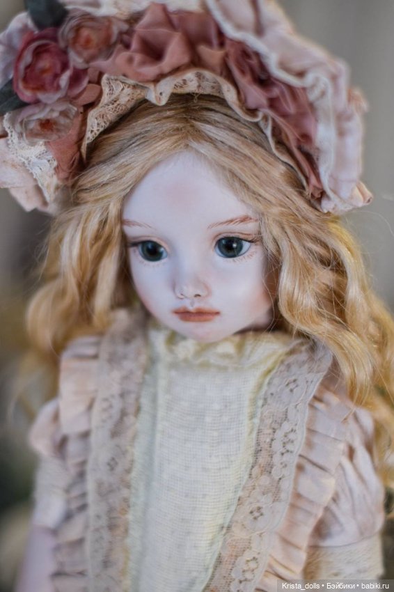 Кукла фарфоровая шарнирная Аксинья (фото 3)