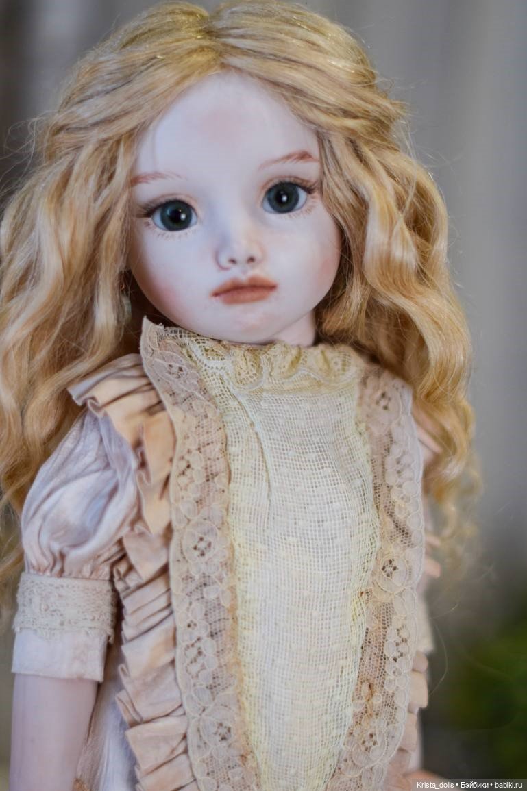 Кукла фарфоровая шарнирная Аксинья (фото 6)