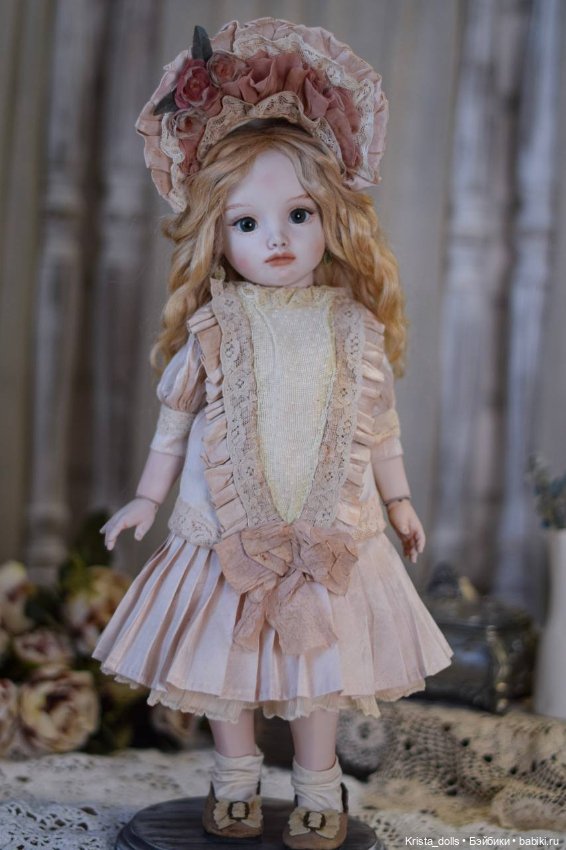 Кукла фарфоровая шарнирная Аксинья (фото 2)