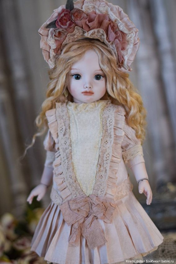 Кукла фарфоровая шарнирная Аксинья (фото 5)