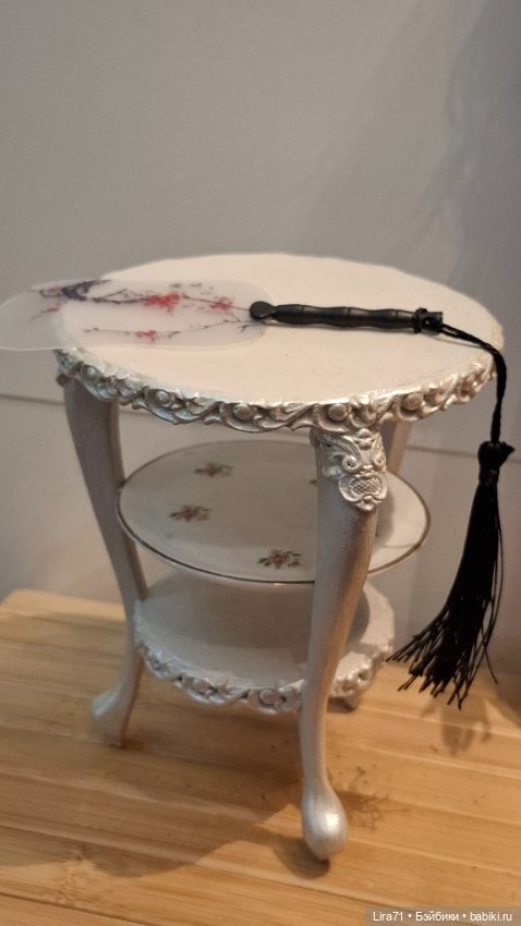 Веер для кукол бжд — Аксессуары для BJD (фото 3)