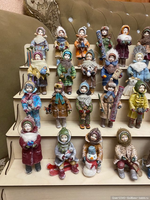 Ватные игрушки ручной работы «Детки СССР» (фото 2)