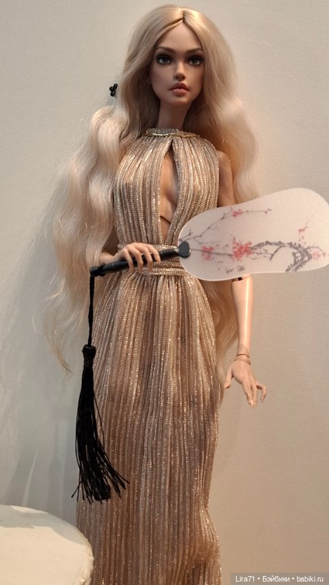 Веер для кукол бжд — Аксессуары для BJD (фото 6)