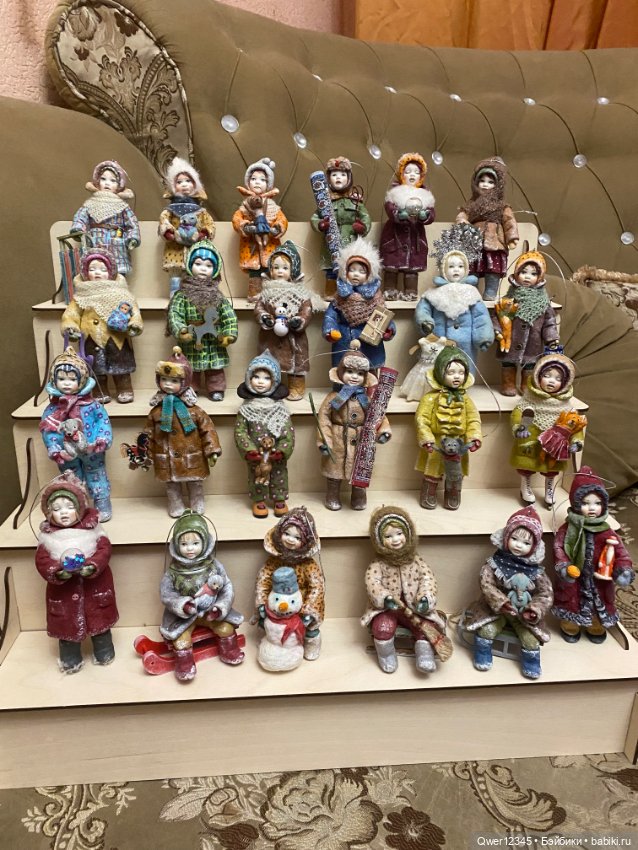 Ватные игрушки ручной работы «Детки СССР» (фото 4)