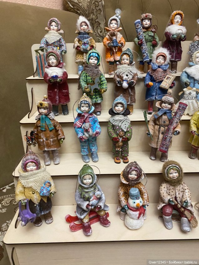 Ватные игрушки ручной работы «Детки СССР» (фото 3)