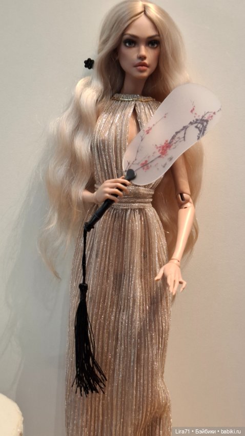 Веер для кукол бжд — Аксессуары для BJD