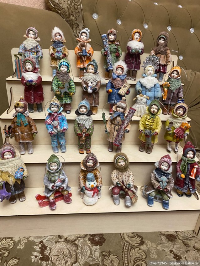 Ватные игрушки ручной работы «Детки СССР»