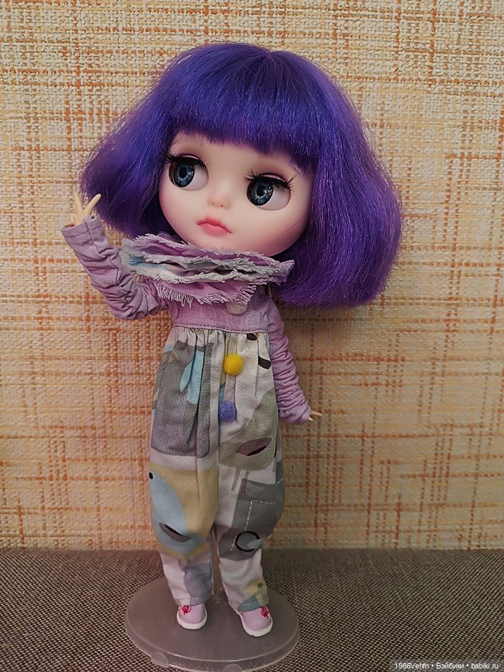 Виолетта - Блайз (blythe) кастом (custom) TBL (фото 2)