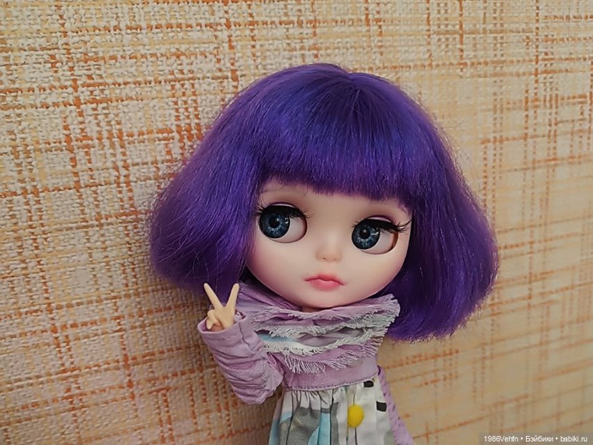 Виолетта - Блайз (blythe) кастом (custom) TBL