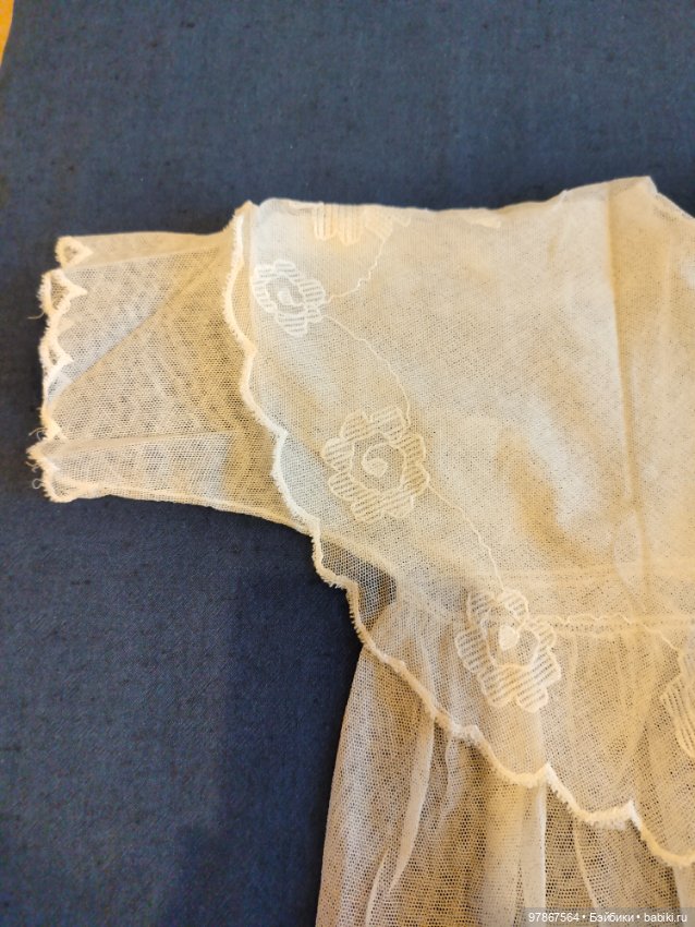 Детское антикварное платье (фото 8)