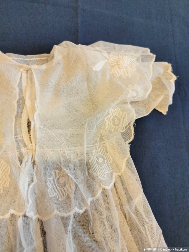 Детское антикварное платье (фото 7)