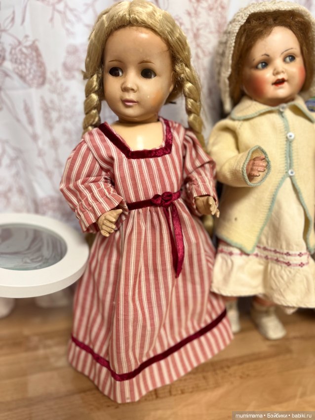 2 антикварные куклы, König Wernicke 242,155 рост 50 см (фото 4)