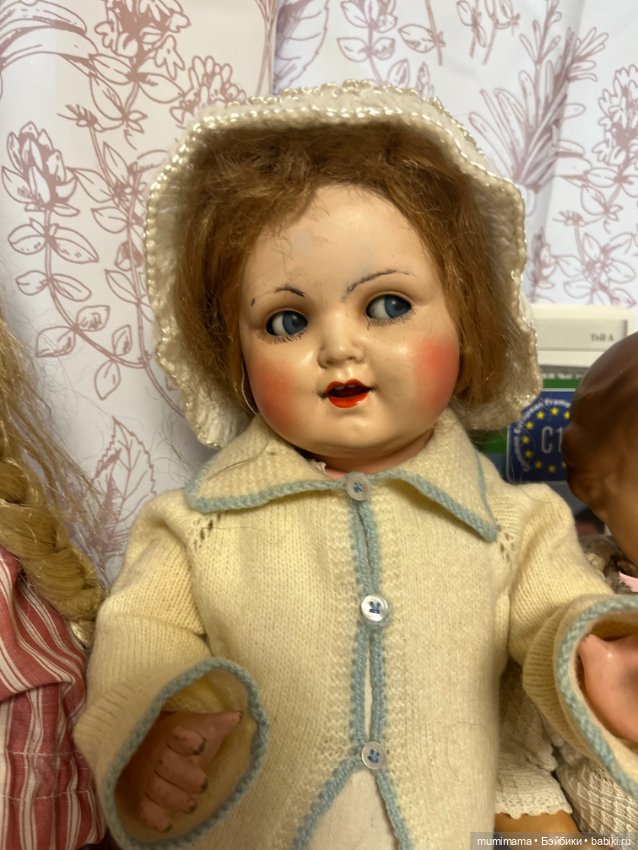 2 антикварные куклы, König Wernicke 242,155 рост 50 см (фото 7)