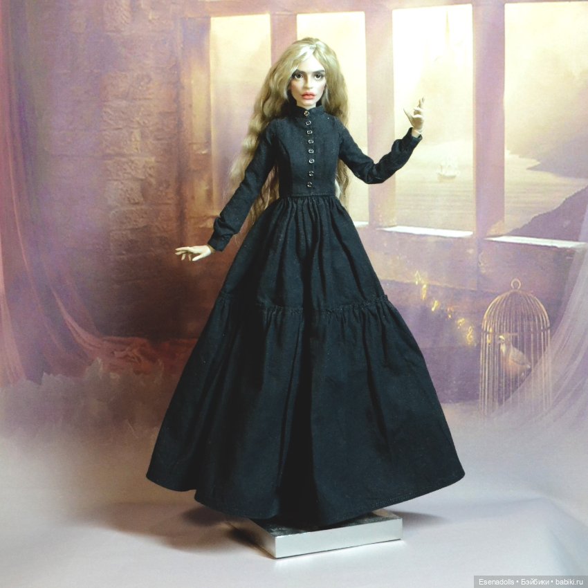 Готическое платье для Пикуновой MURVENART (фото 4)