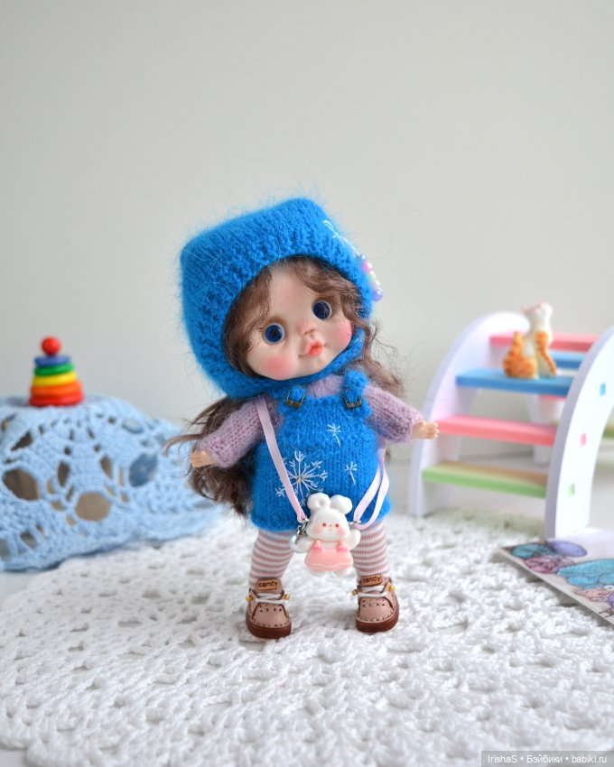 Кукла обитцу11, ob11 — Шарнирные куклы (не BJD) (фото 2)