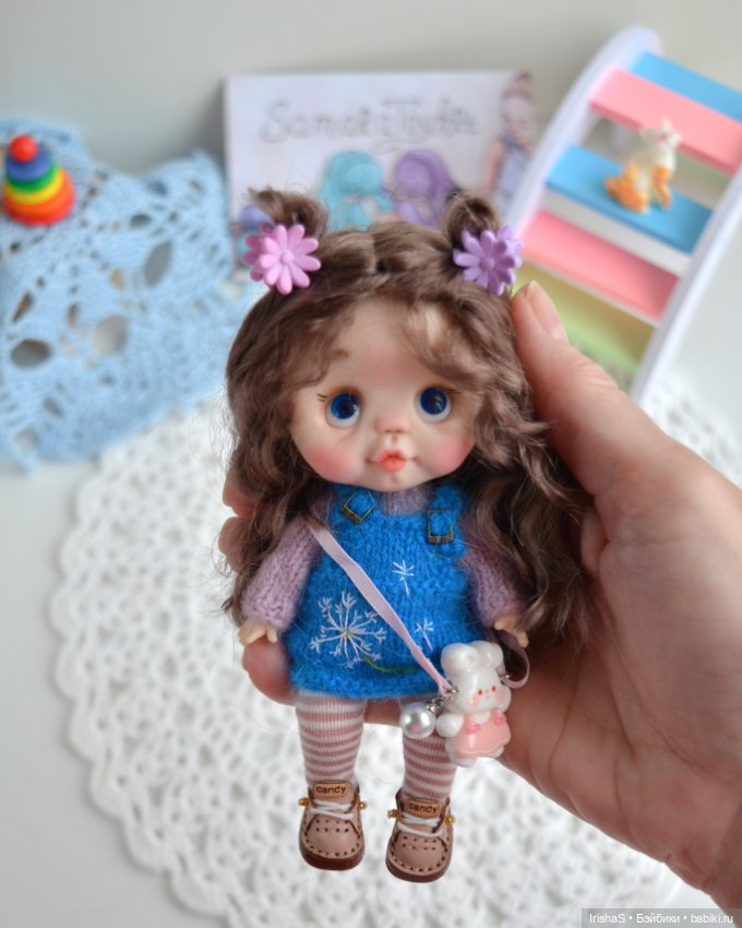 Кукла обитцу11, ob11 — Шарнирные куклы (не BJD) (фото 5)