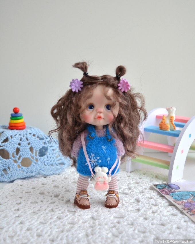Кукла обитцу11, ob11 — Шарнирные куклы (не BJD) (фото 3)