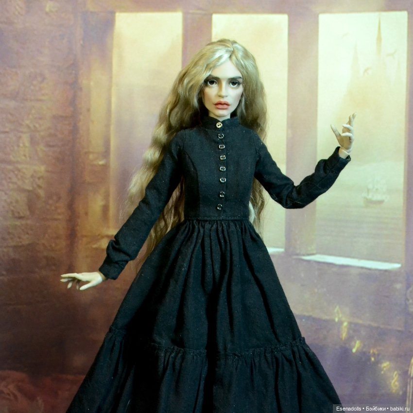 Готическое платье для Пикуновой MURVENART (фото 5)