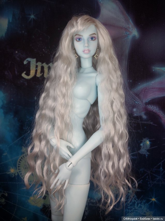 Парик Голливуд кукол Ot Mnogolet