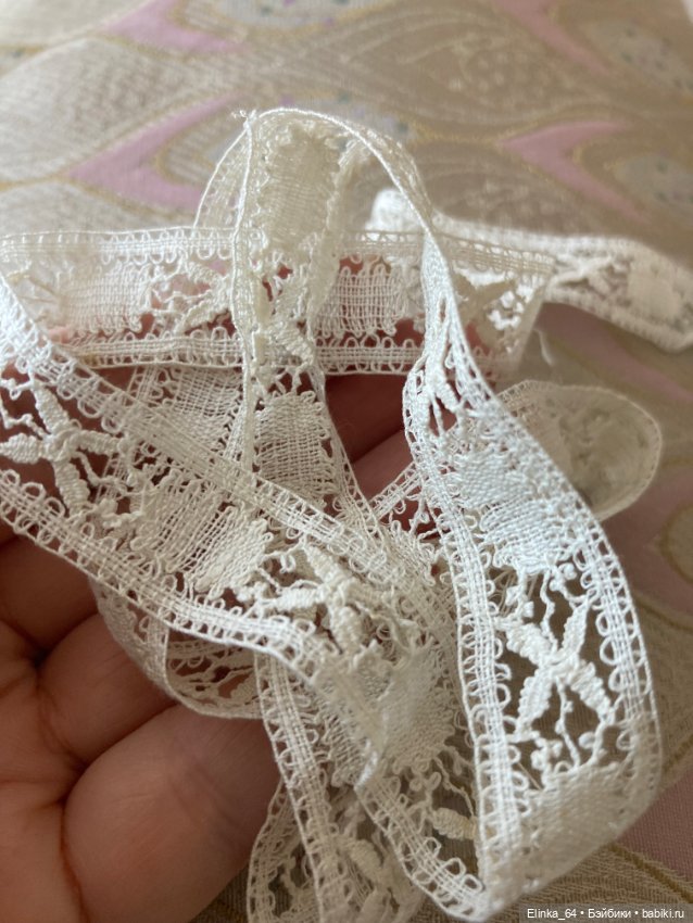 Лот старинных кружев Франция (фото 3)