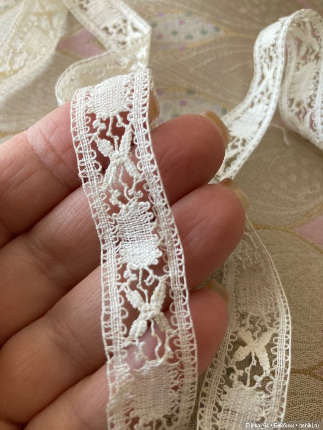 Лот старинных кружев Франция (фото 2)