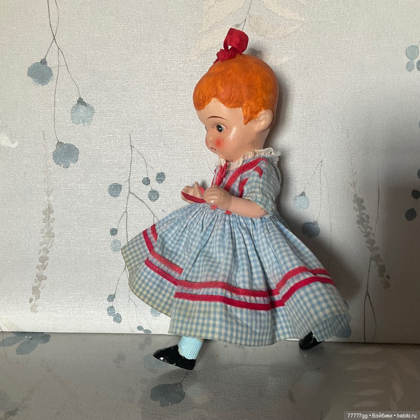 Девочка с бантиком — Антикварные куклы (фото 6)