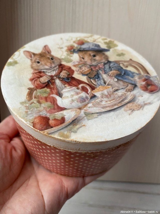 Милые шкатулочки ручной работы (фото 8)