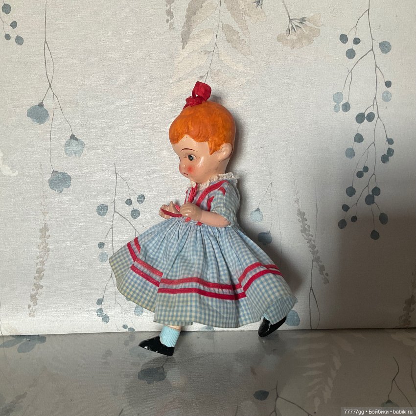 Девочка с бантиком — Антикварные куклы (фото 5)