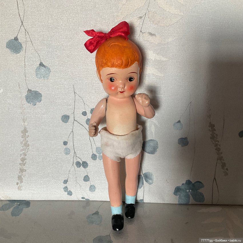 Девочка с бантиком — Антикварные куклы (фото 7)