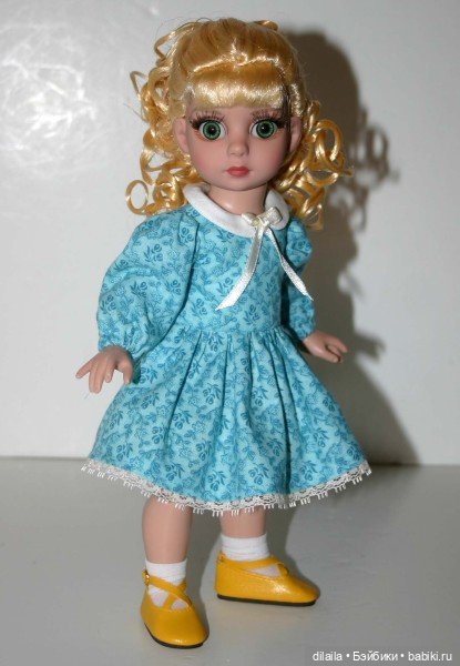 Выкройка PDF в натуральную величину / платье и колготки для куклы Патси (Patsy) Тоннер 25 см (фото 3)