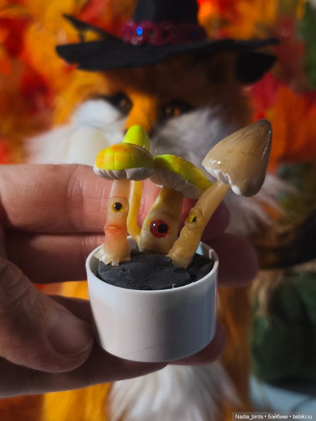 Лисичка ведьма — Авторские игрушки (фото 2)