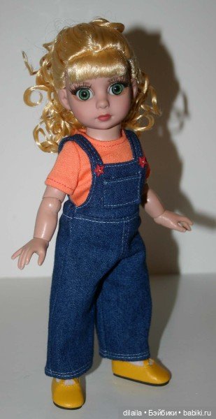 Выкройка PDF в натуральную величину / футболка, комбинезон (брюки + юбка) для куклы Патси (Patsy) То (фото 3)