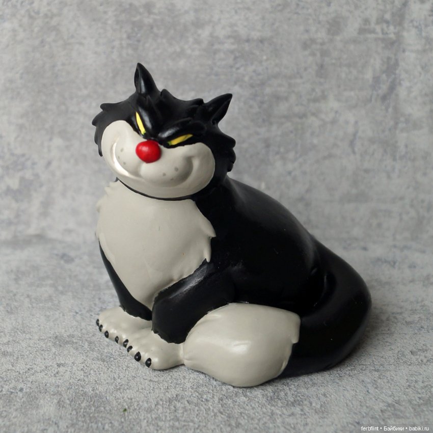 Фигурка кот "Люцифер" из м/ф Золушка (масштаб 1:6) (фото 4)