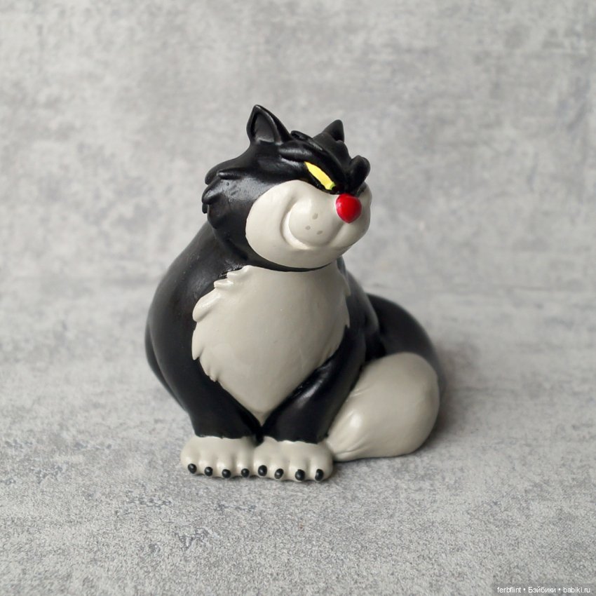 Фигурка кот "Люцифер" из м/ф Золушка (масштаб 1:6) (фото 2)