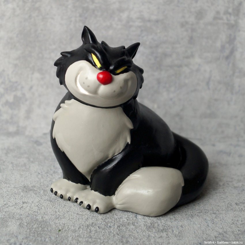 Фигурка кот "Люцифер" из м/ф Золушка (масштаб 1:6)