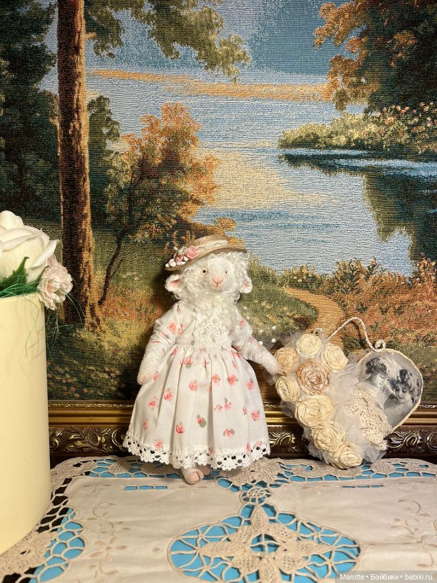 Авторская игрушка Овечка — Авторские игрушки (фото 3)