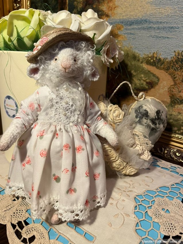 Авторская игрушка Овечка — Авторские игрушки (фото 2)