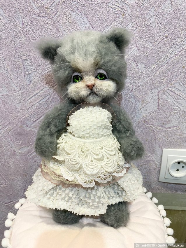 Авторская кошка ручной работы (фото 2)