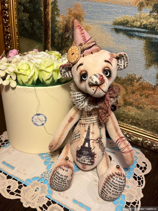 Авторская игрушка собачка (фото 2)