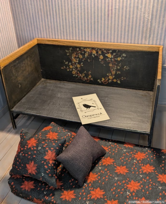 Диван - софа с авторской росписью (фото 7)