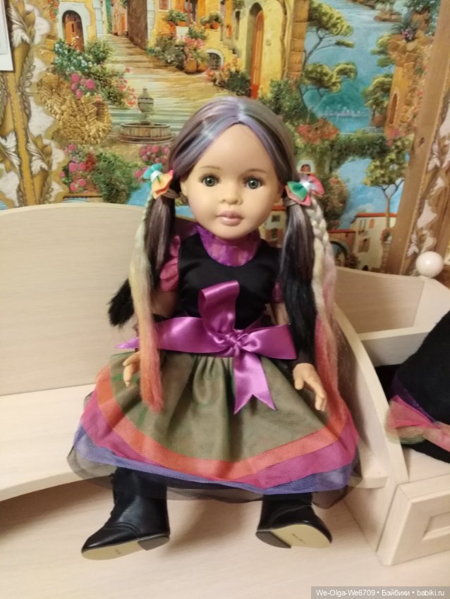 Кукла Paola Reina 60 см шарнирная. Abigal. Ведьмочка (фото 3)