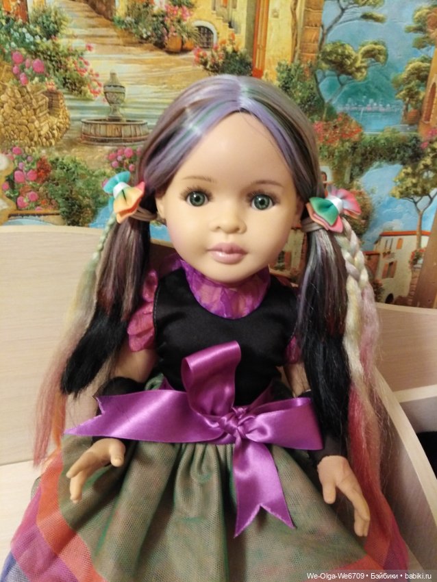 Кукла Paola Reina 60 см шарнирная. Abigal. Ведьмочка (фото 4)