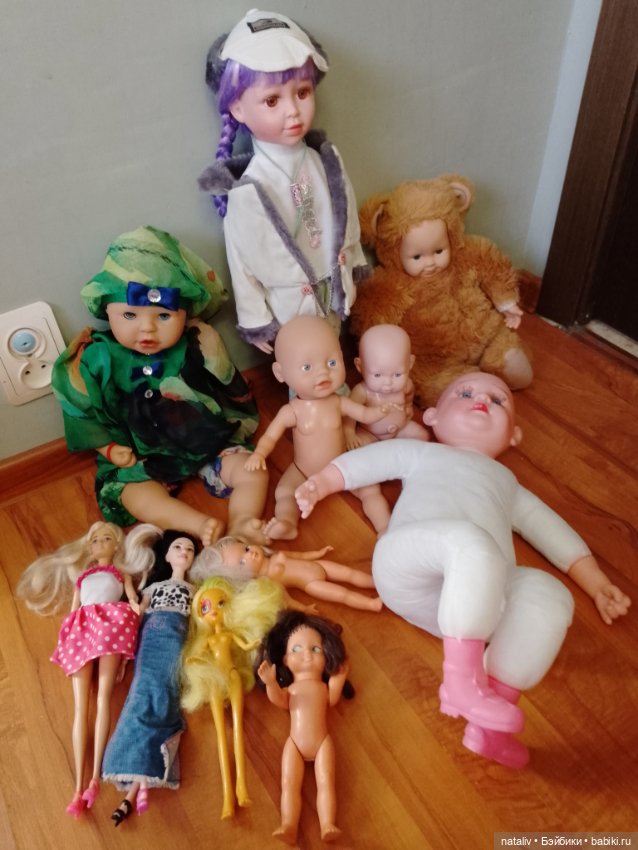 Лот кукол — Винтажные куклы и игрушки детства