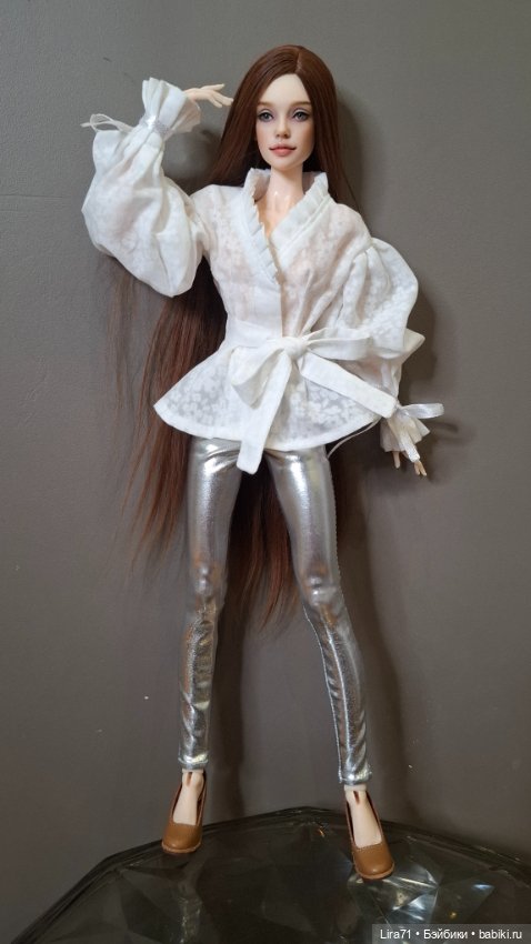 Блузка и лосины для девочек 1/4 (фото 3)