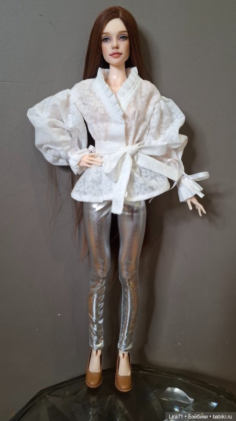 Блузка и лосины для девочек 1/4 (фото 4)