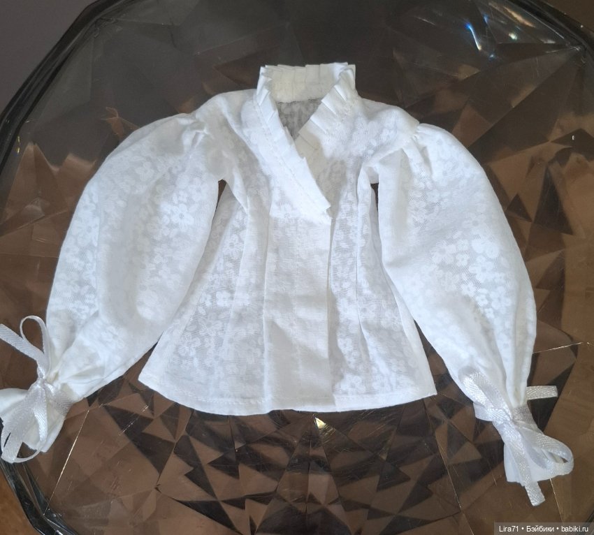 Блузка и лосины для девочек 1/4