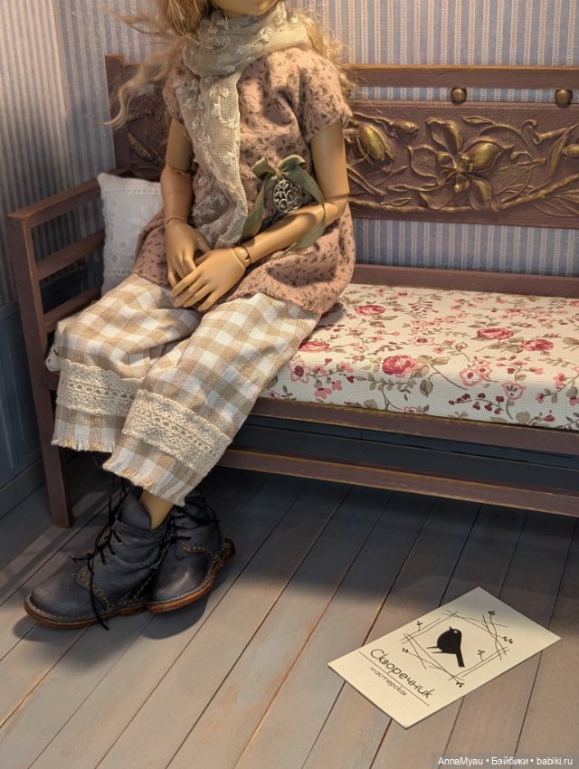 Авторский диван в винтажном стиле (фото 8)