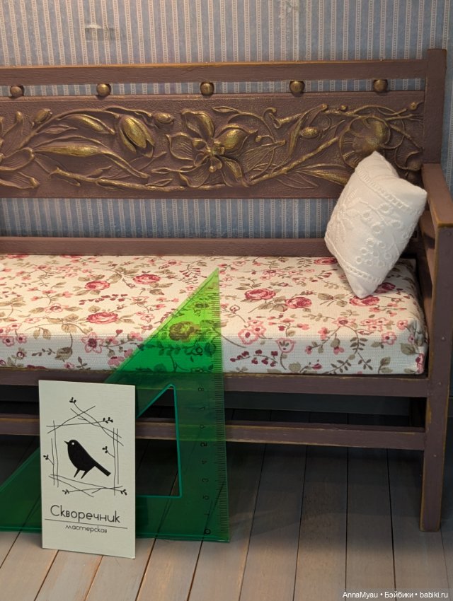 Авторский диван в винтажном стиле (фото 2)