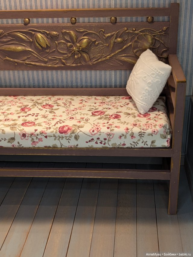 Авторский диван в винтажном стиле (фото 3)