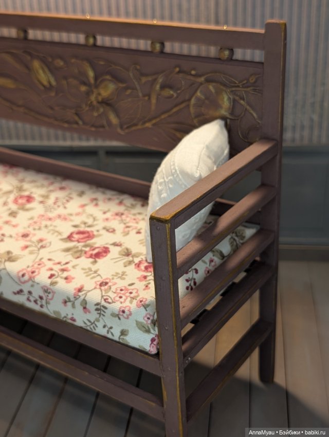 Авторский диван в винтажном стиле (фото 4)